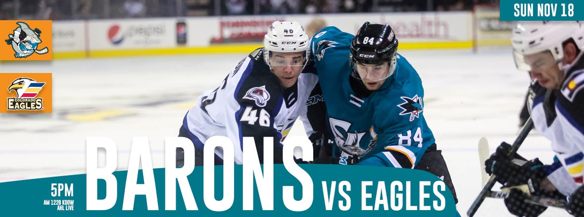 GAMEDAY: BARONS VS. EAGLES