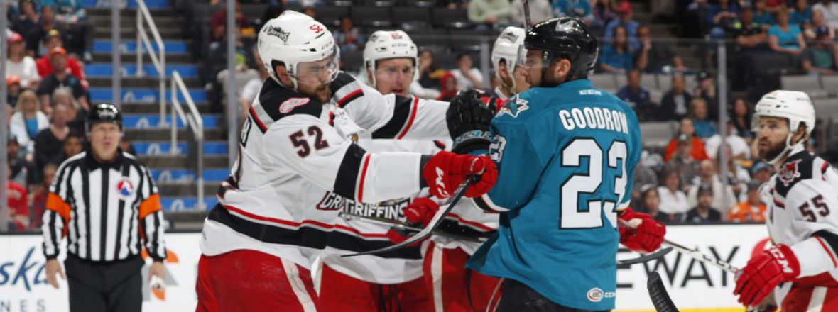 FINAL SCORE: BARRACUDA 4, GRIFFINS 2