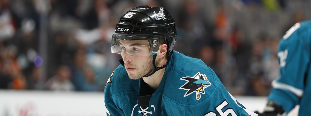 SHARKS REASSIGN FORWARD DANNY O'REGAN