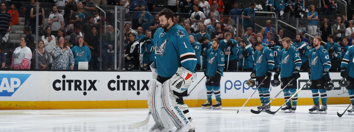 SHARKS RECALL GOALTENDER TROY GROSENICK