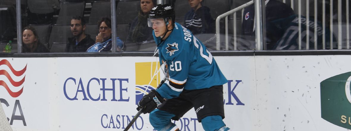 SHARKS REASSIGN FORWARD SORENSEN TO BARRACUDA