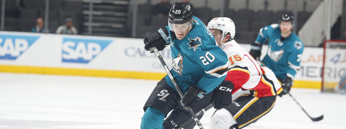 SHARKS RECALL FORWARD MARCUS SORENSEN FROM BARRACUDA