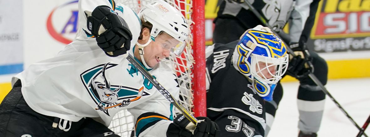 BARRACUDA SHUTOUT BY RAMPAGE 3-0 IN SAN ANTONIO