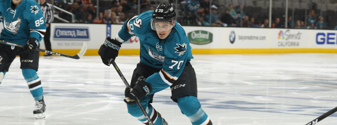 SHARKS SIGN FORWARD ALEX TRUE