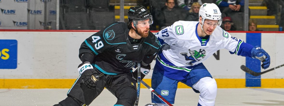 BARRACUDA EDGED BY CANUCKS, 3-2