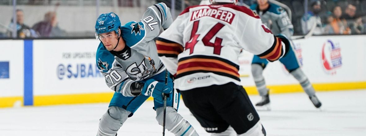 BARRACUDA COOL AFTER HOT START, FALL 3-1 TO ROADRUNNERS