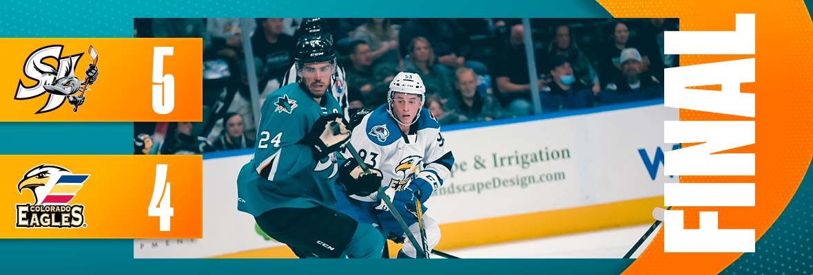  BARRACUDA EARN FIRST WIN OF THE YEAR WITH 3RD-PERIOD COMEBACK