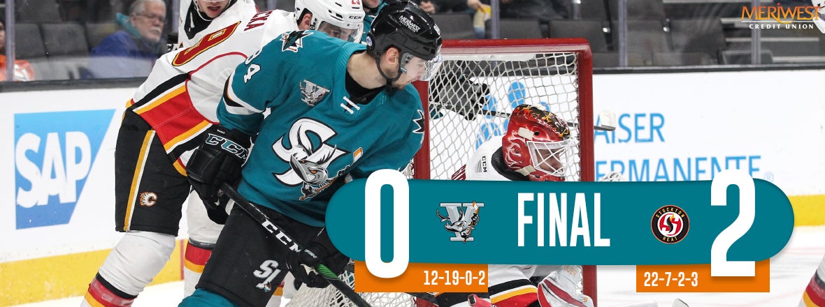 BARRACUDA OVERHEAT, FALL TO STOCKTON 2-0