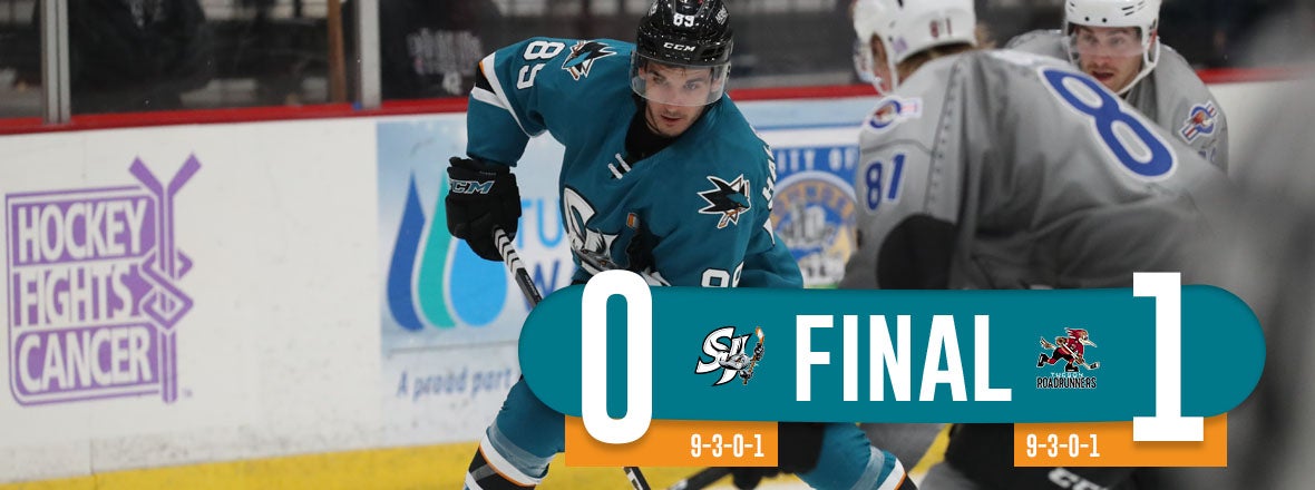 BARRACUDA LOSE NAIL-BITER 1-0 AT TUCSON