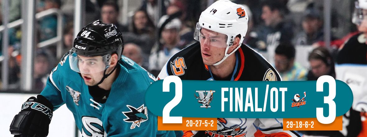 FINAL SCORE: BARRACUDA FALL 3-2