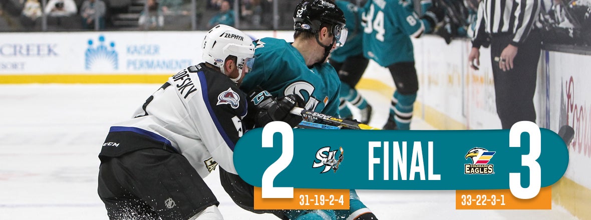 FINAL SCORE: BARRACUDA FALL 3-2