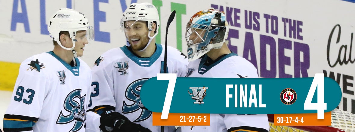 FINAL SCORE: BARRACUDA WIN 7-4