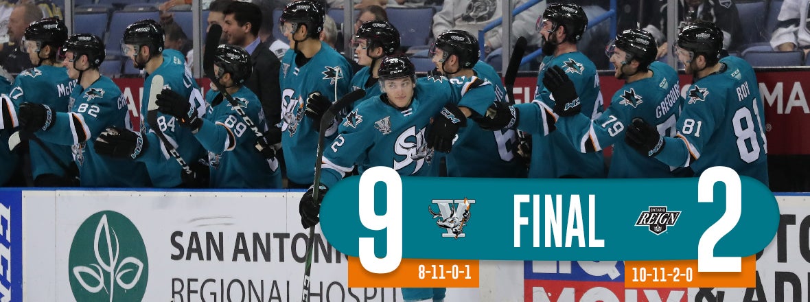 BARRACUDA EXPLODE FOR NINE, END REIGN 9-2