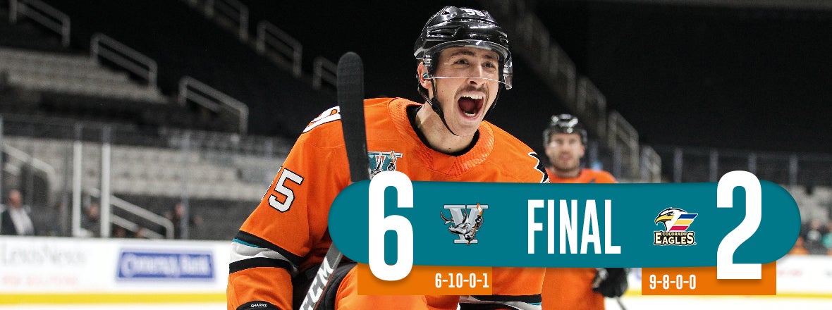 BARRACUDA GO UP BIG EARLY, WIN 6-2 AGAINST COLORADO