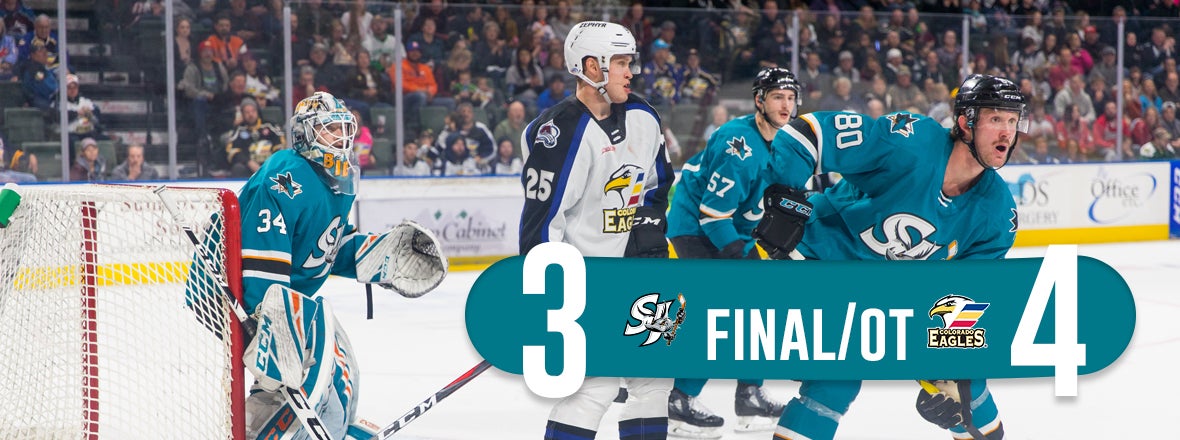 BARRACUDA EARN POINT IN OT LOSS AT COLORADO