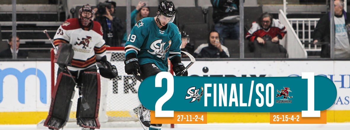 BARRACUDA SNAP SKID WITH 2-1 SHOOTOUT WIN