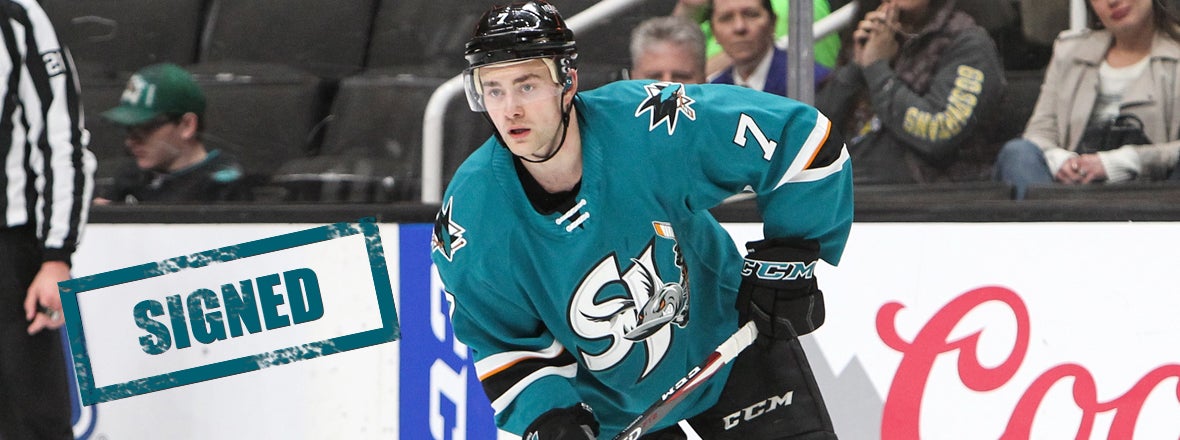 SHARKS RE-SIGN DYLAN GAMBRELL