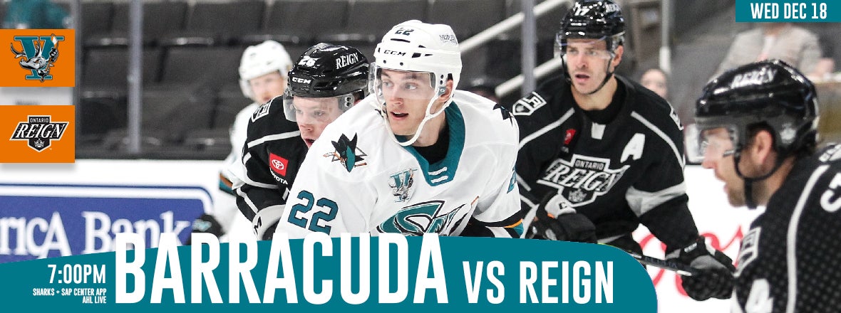 LISTEN LIVE: BARRACUDA VS REIGN