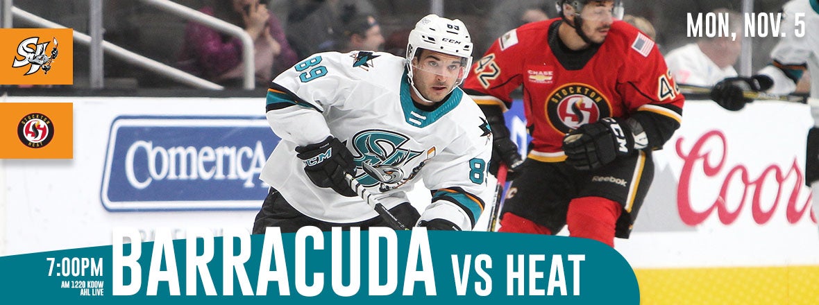 LISTEN LIVE: BARRACUDA VS HEAT