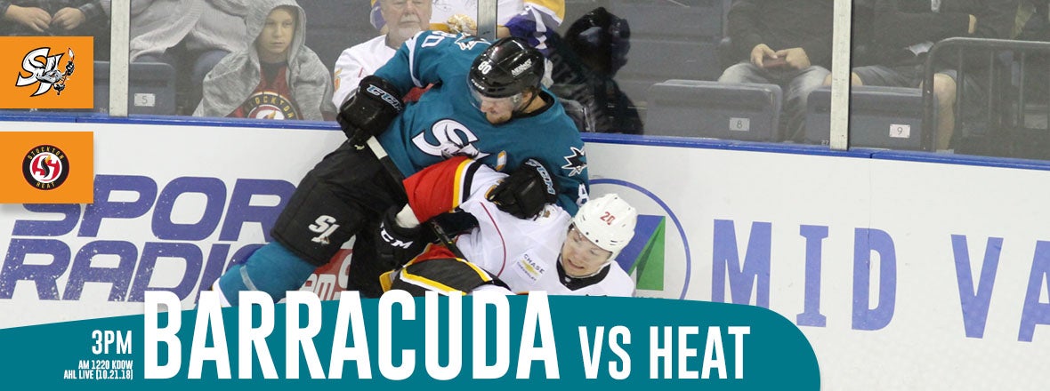 LISTEN LIVE: BARRACUDA VS HEAT