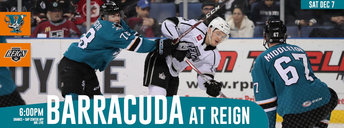 LISTEN LIVE: BARRACUDA AT REIGN 