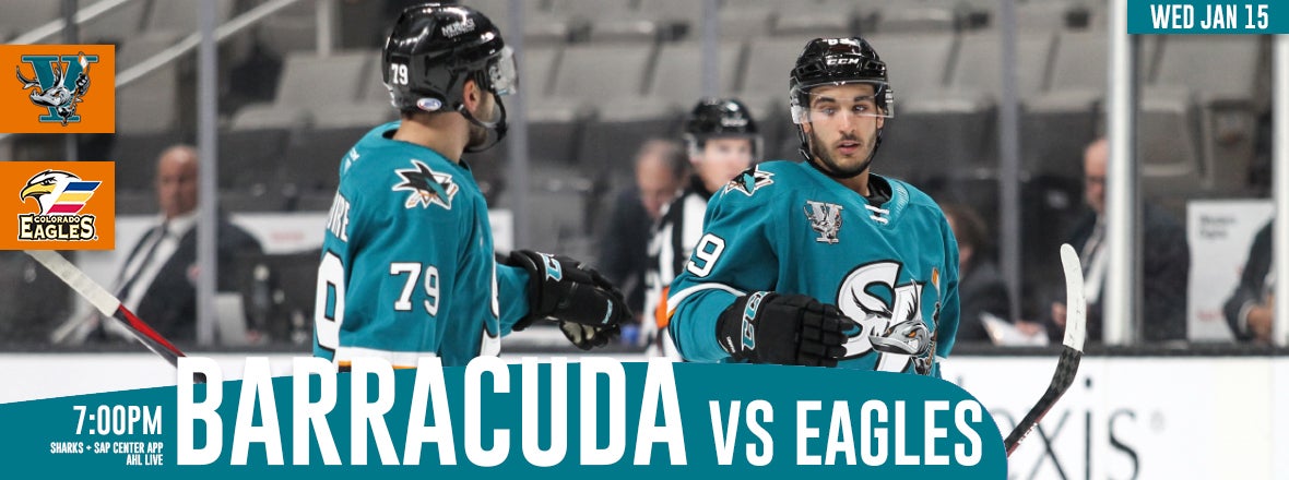 LISTEN LIVE: BARRACUDA VS EAGLES