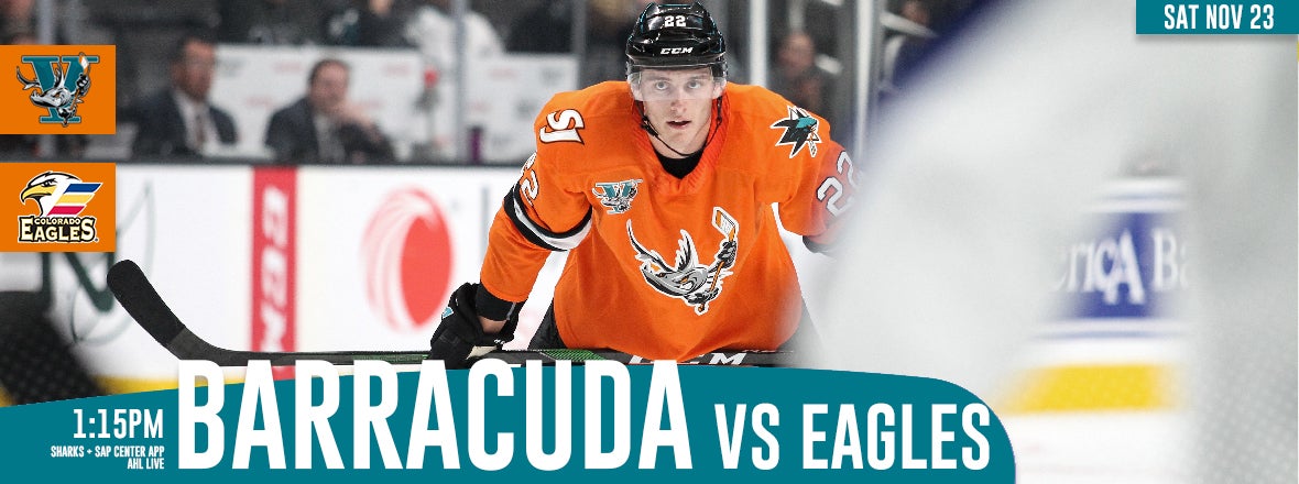 LISTEN LIVE: BARRACUDA VS EAGLES