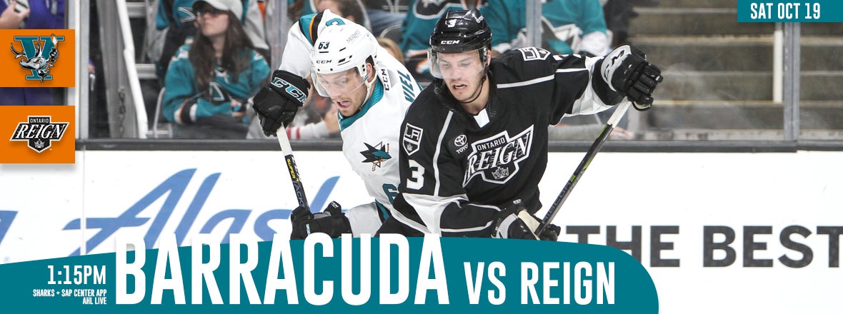 LISTEN LIVE: BARRACUDA VS REIGN