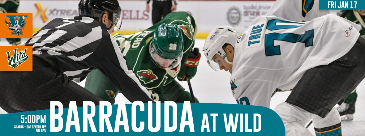 LISTEN LIVE: BARRACUDA AT WILD