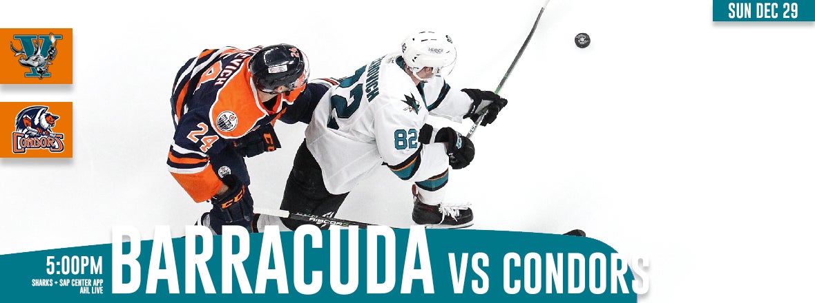 LISTEN LIVE: BARRACUDA VS CONDORS