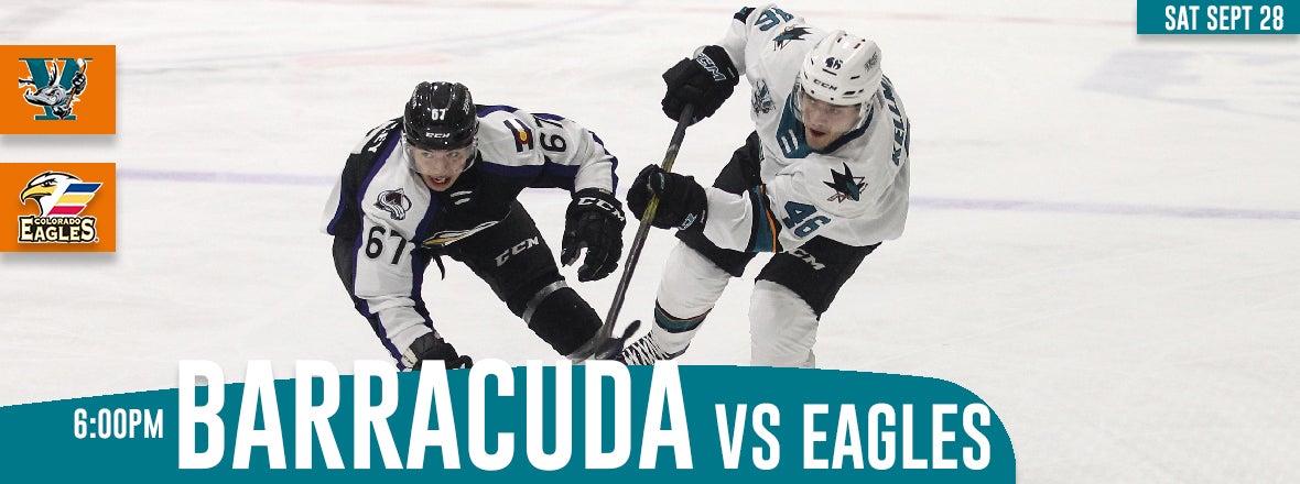 LISTEN LIVE: BARRACUDA VS EAGLES