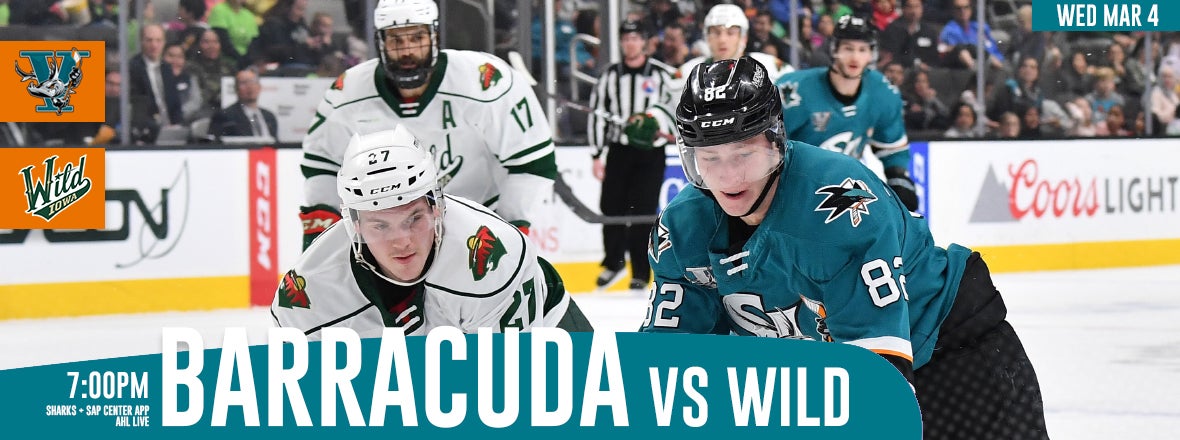 LISTEN LIVE: BARRACUDA VS WILD