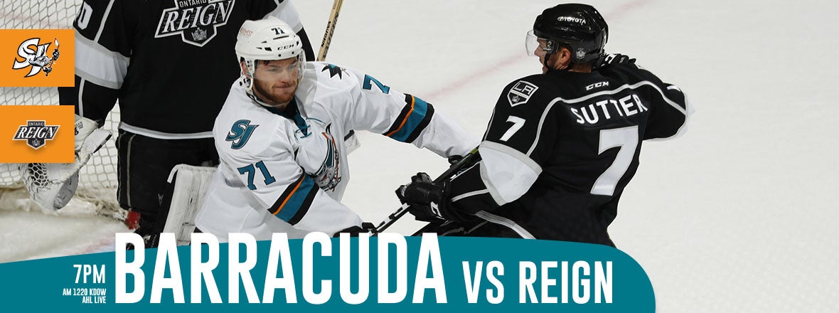 LISTEN LIVE: BARRACUDA VS REIGN