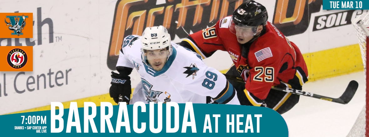 LISTEN LIVE: BARRACUDA AT HEAT