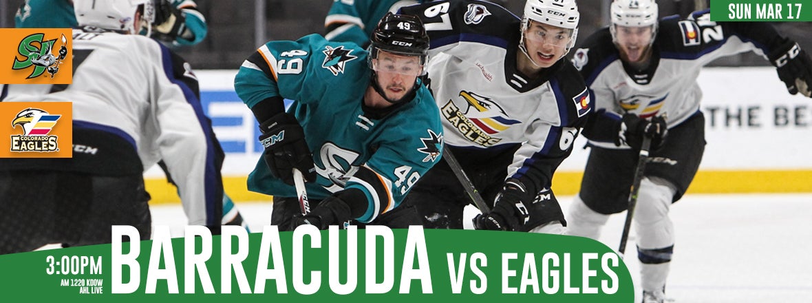 LISTEN LIVE: BARRACUDA VS EAGLES