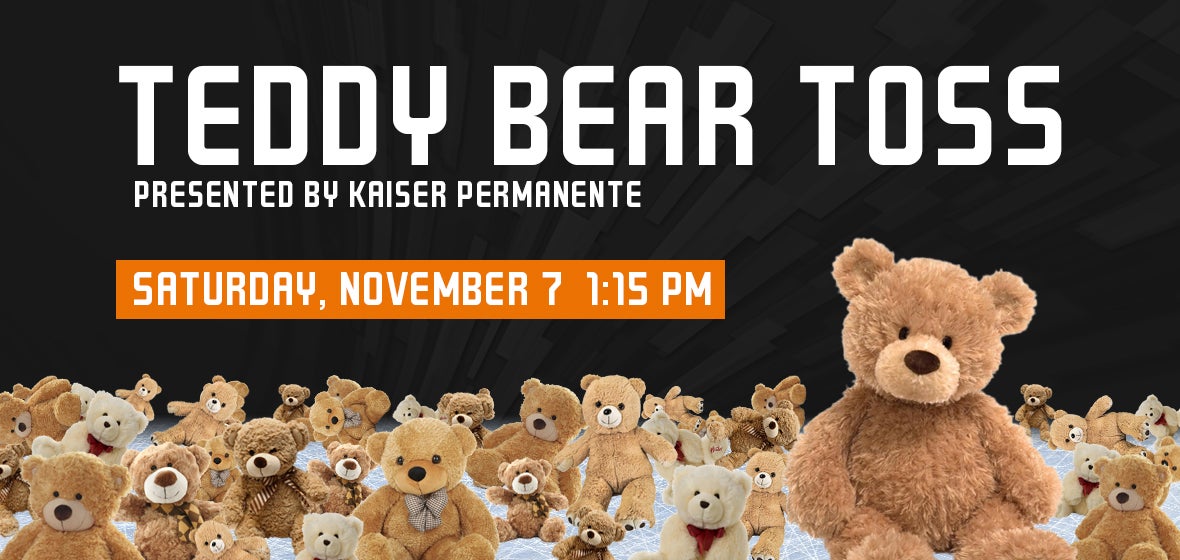 Teddy Bear Toss On November 7