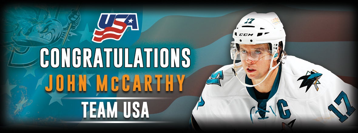 JOHN MCCARTHY HEADED TO 2018 WINTER OLYMPICS