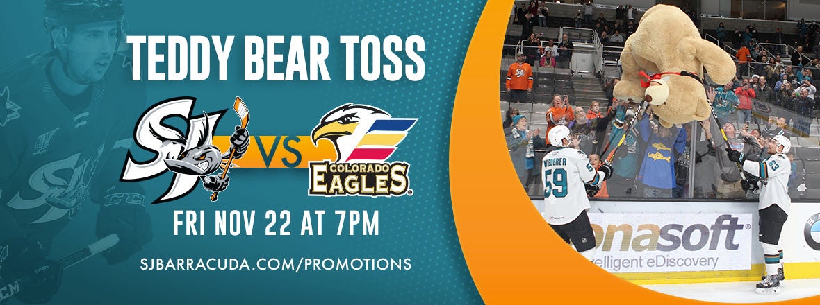 CUDA TO HOST 5TH ANNUAL TEDDY BEAR TOSS NIGHT THIS FRIDAY