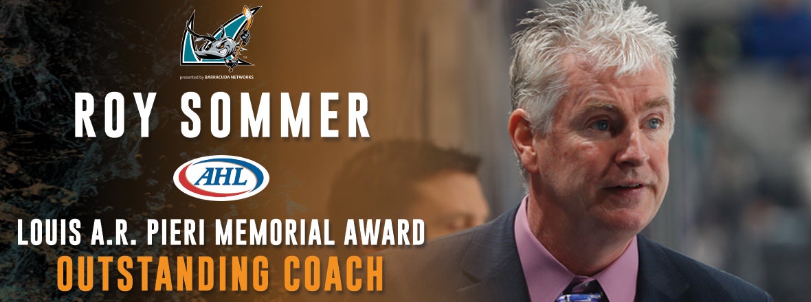 SOMMER VOTED AHL'S OUTSTANDING COACH