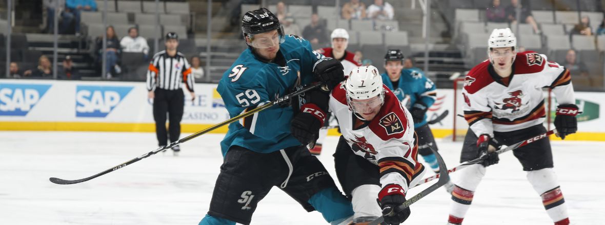 BARRACUDA EARN POINT IN 4-3 SHOOTOUT LOSS TO TUCSON