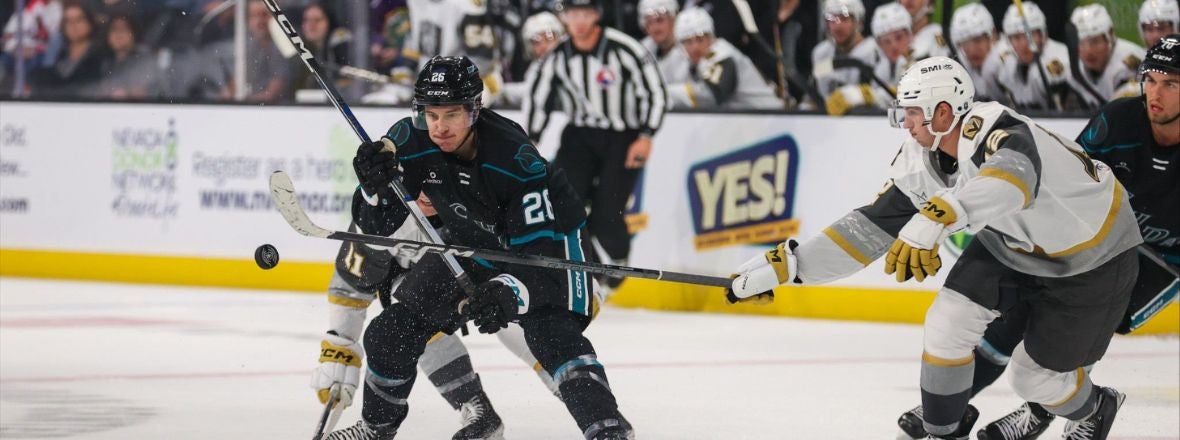 BARRACUDA CLIMB OUT OF BIG HOLE; STILL FALL 5-4 TO KNIGHTS