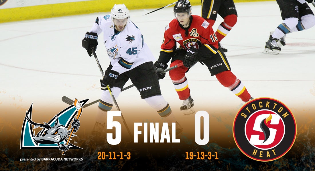 BARRACUDA BLAST HEAT IN STOCKTON, 5-0