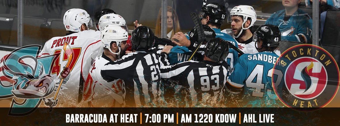 LISTEN LIVE: BARRACUDA AT HEAT