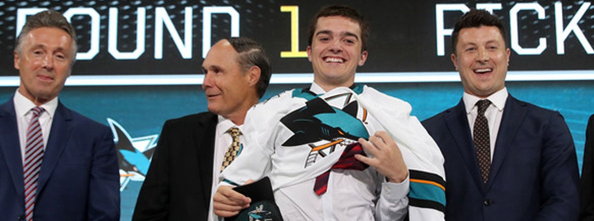 SHARKS CONCLUDE 2018 NHL DRAFT WITH FIVE SELECTIONS