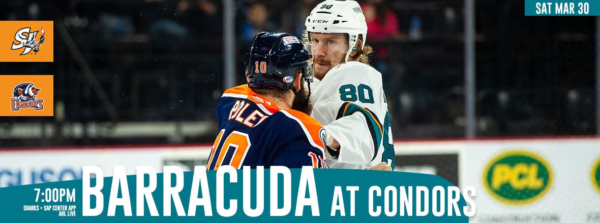 LISTEN LIVE: BARRACUDA AT CONDORS