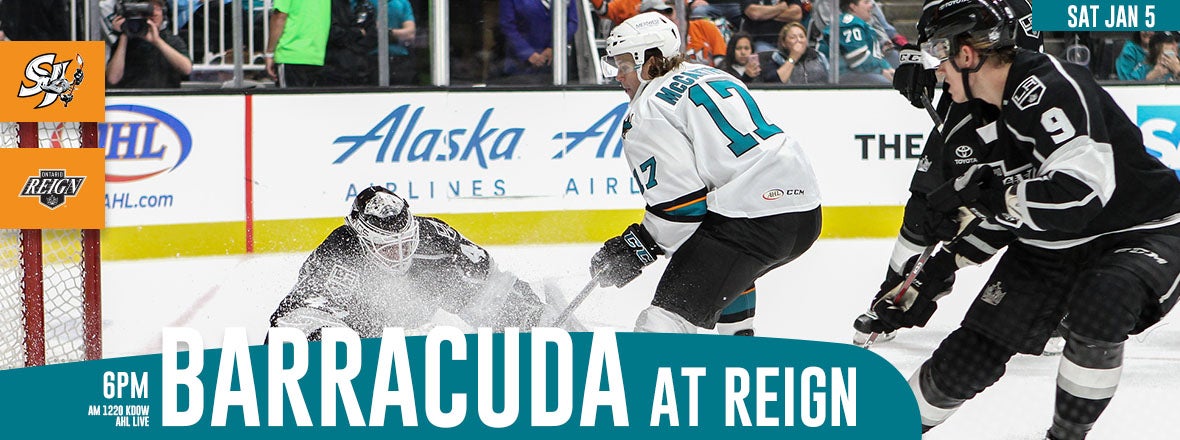 LISTEN LIVE: BARRACUDA AT REIGN