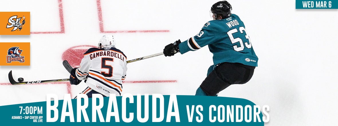 LISTEN LIVE: BARRACUDA VS CONDORS