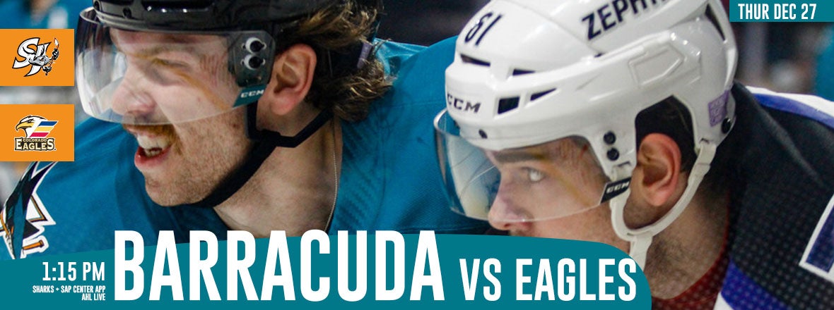 LISTEN LIVE: BARRACUDA VS. EAGLES