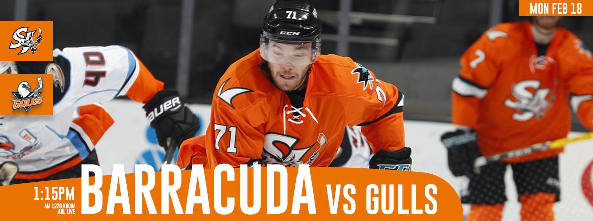 GAMEDAY: BARRACUDA VS GULLS