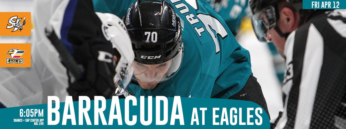 LISTEN LIVE: BARRACUDA AT EAGLES